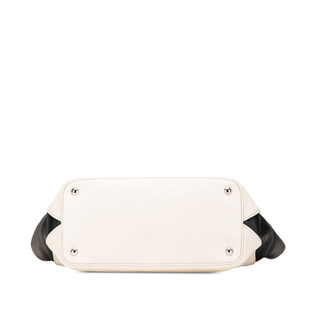 PRADA Black Leather Tote Bag - Picture 3 of 14